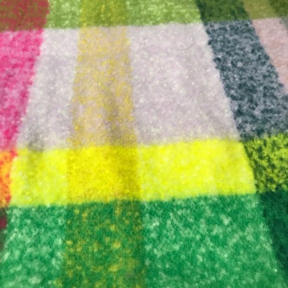 Cozy & Soft Plaid Brushed Scarf in Olive Green Multicolored - Picture 3 of 8